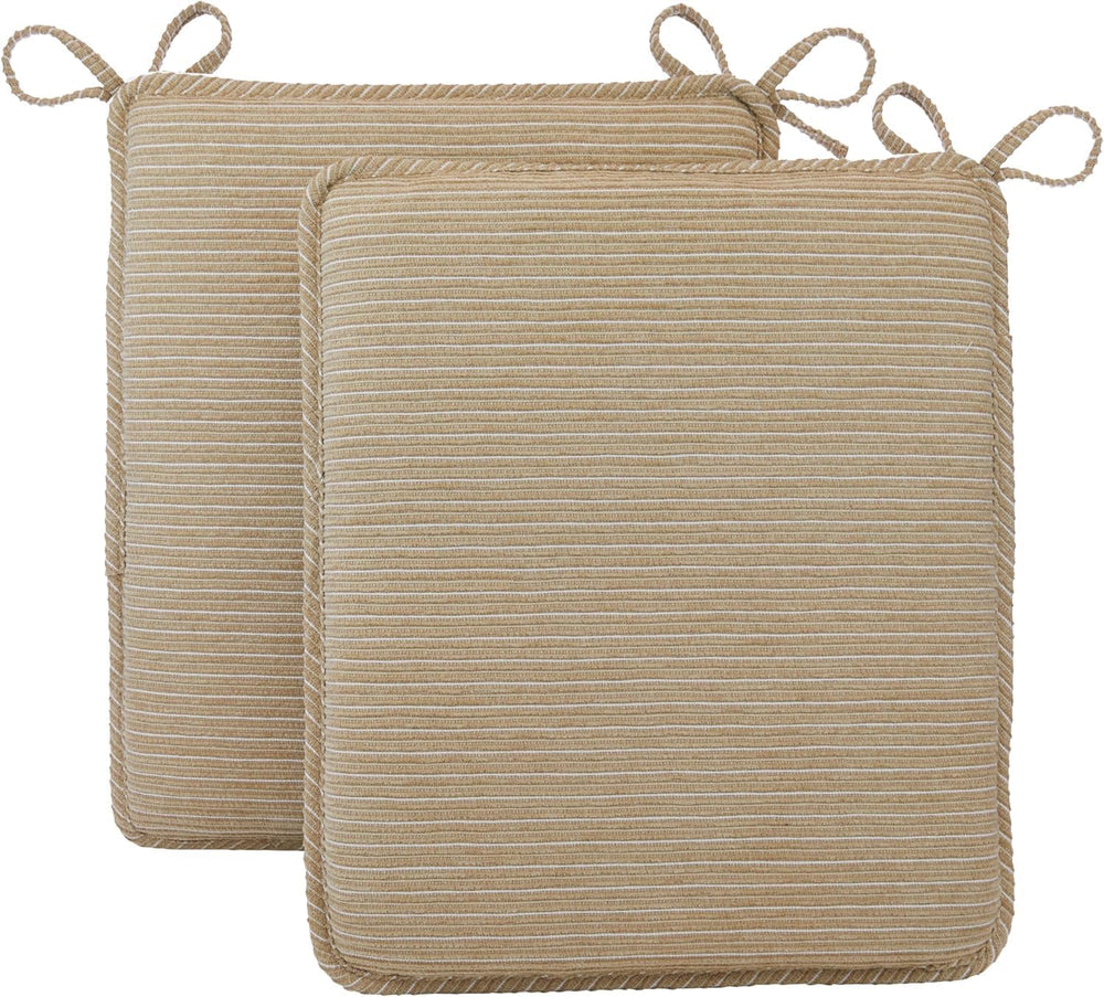 Klear Vu Porch Rocking Chair Cushion Set for Indoor and Outdoor Use, Assemble...