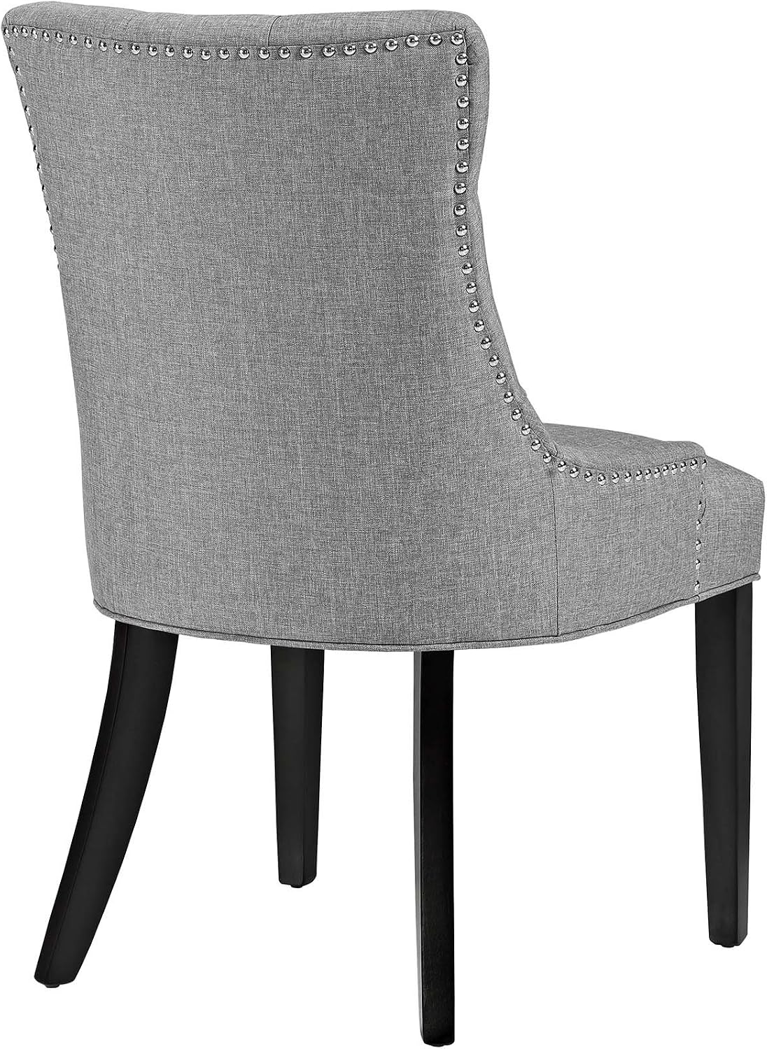 modway regent button tufted upholstered fabric dining chair, package contents