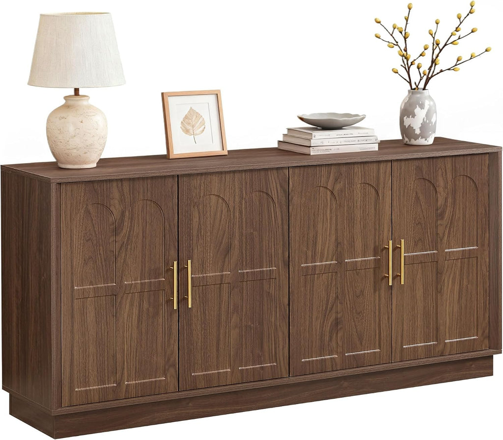 66.5" Sideboard Buffet Cabinet with Storage, Modern Credenza