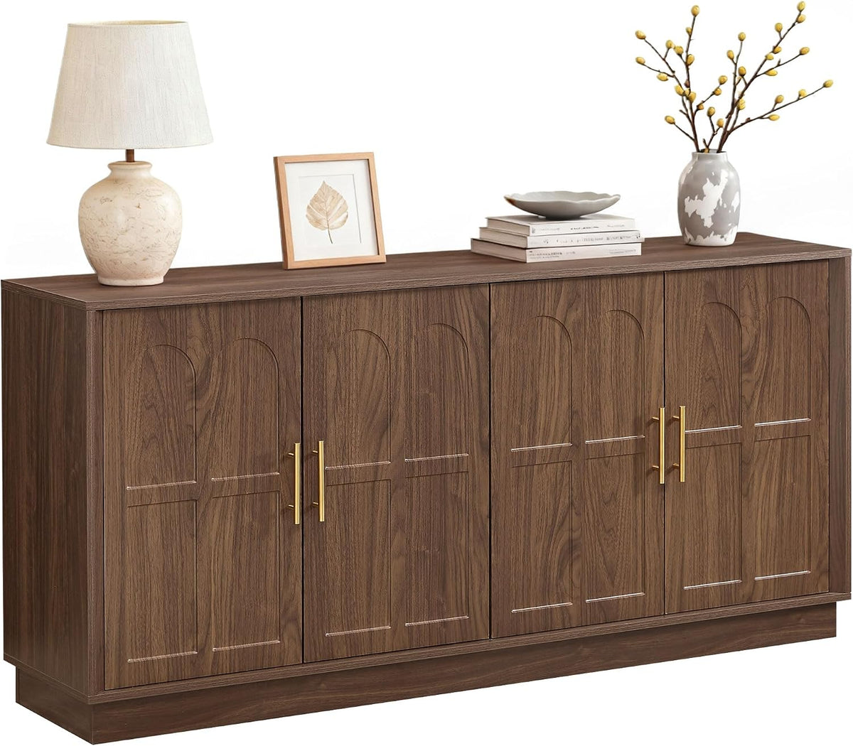 66.5" Sideboard Buffet Cabinet with Storage, Modern Credenza