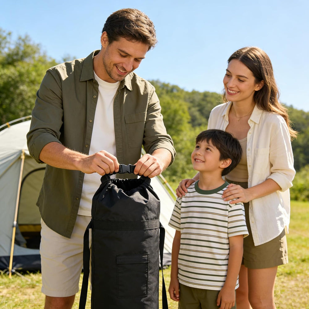 XL(48" X 10") Camping Storage Bag,600D Oxford Fabric Gear Bag with ...