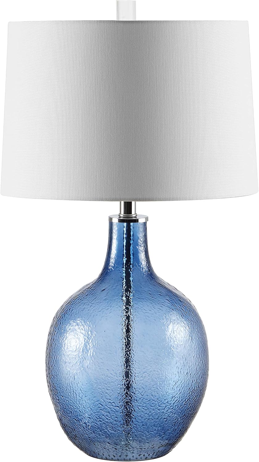 SAFAVIEH Nadine Table Lamp, 27" Modern Blue TBL4259B
