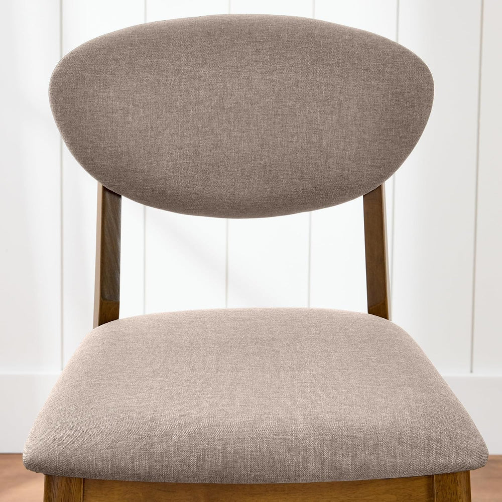 Best Choice Products Set of 2 Counter-Height Bar Stools, Mid-Century Modern, ...