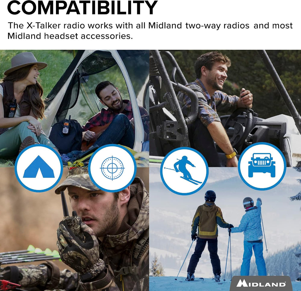 Midland T290VP4 High-Powered GMRS Two-Way Radios