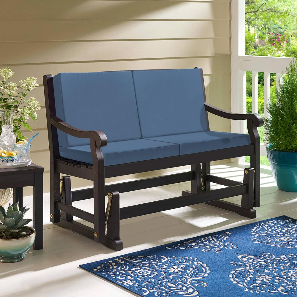 GUEGLSA Outdoor Replacement Cushion Covers 22x22x4, Waterproof Patio Cushion ...