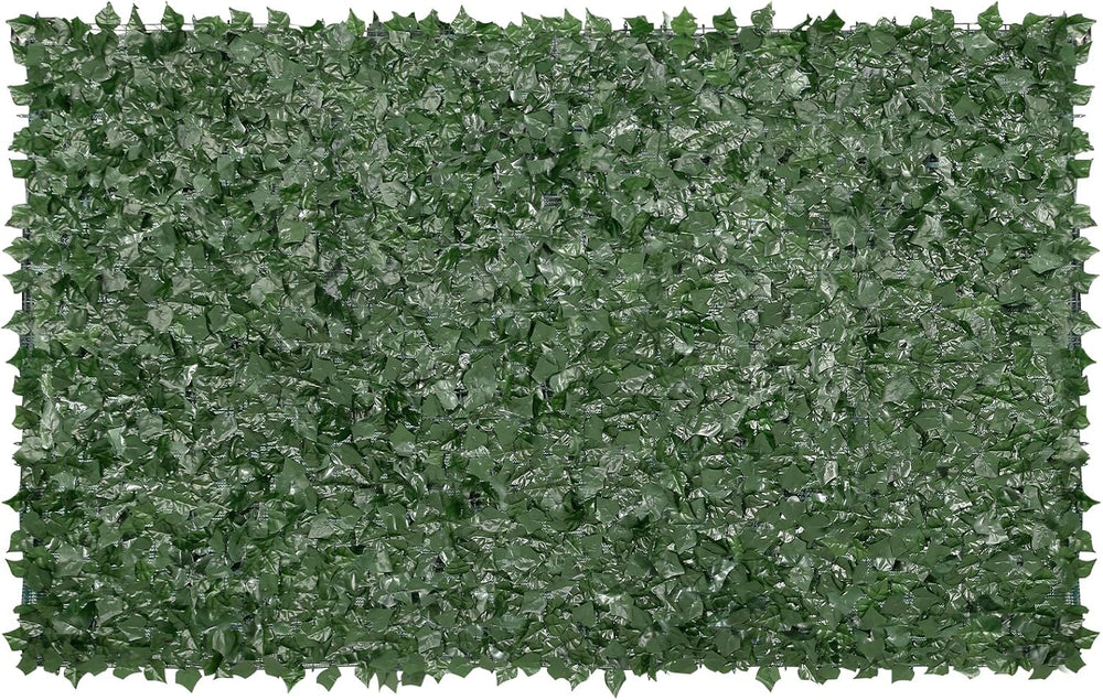 VEVOR Artificial Ivy Privacy Fence Screen, 59 x 118 in Faux Ivy Vine Leaf Hed...
