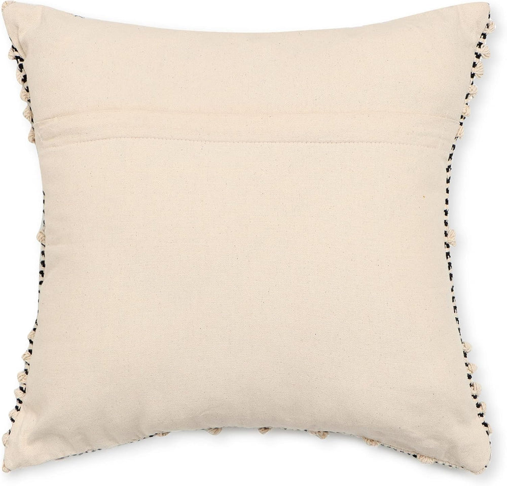 · REDEARTH · Boho Textured Handwoven Throw Pillow Cases - Diamond Medley