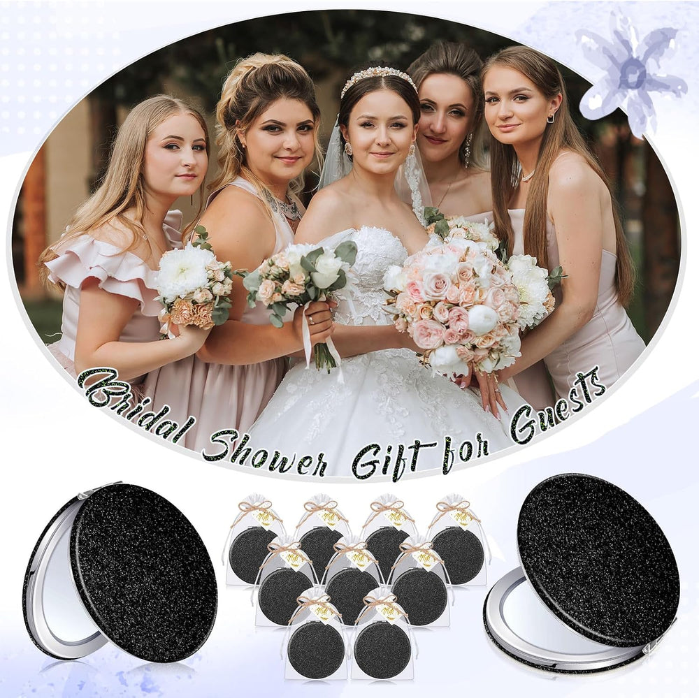 Chunful 30 Sets Compact Magnifying Mirrors Gifts with Thank You Card and Rope...