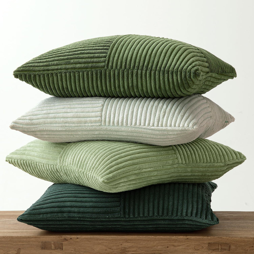 MIULEE Spring Green Decorative Throw Pillow Covers 20x20 Inch Set of 4 Boho F...