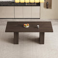 Rectangular Dining Table Set with 8 Chairs, Oak Farmhouse | Modern Kitchen Dining Set for Apartment or Living Room, Sturdy Construction with Easy Assembly