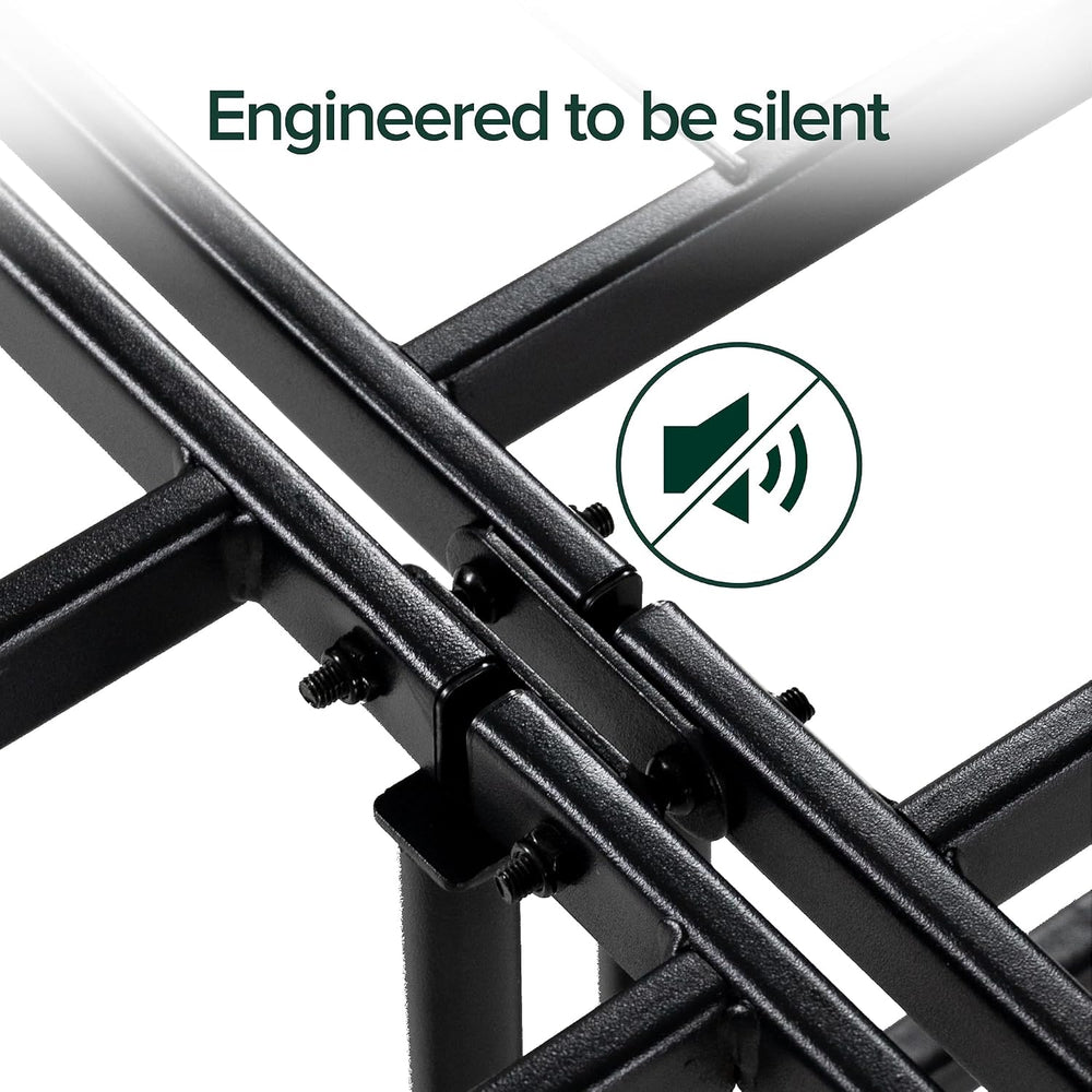 Zinus SmartBase Tool-Free Assembly Mattress Foundation, 14 Inch Metal Platfor...