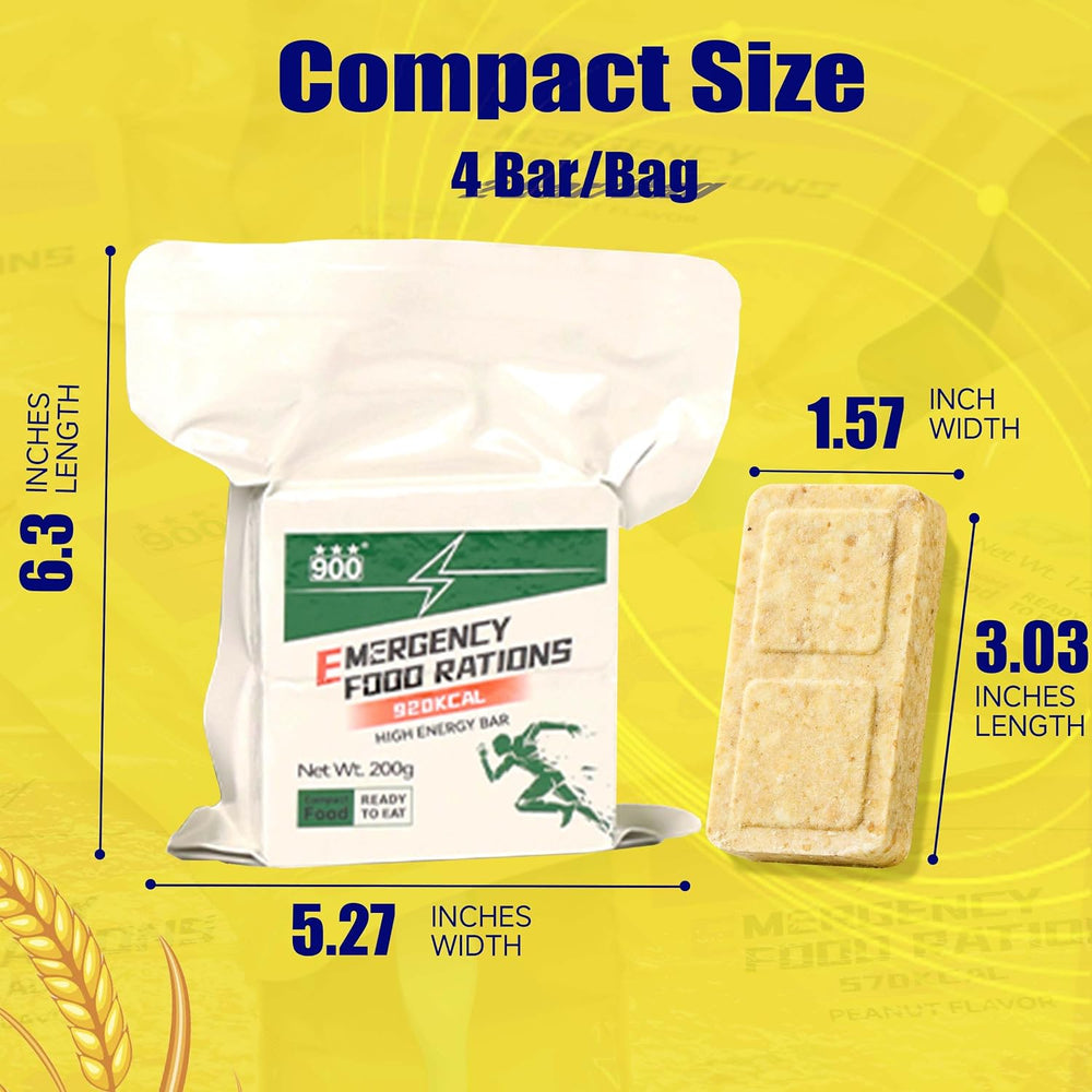 Survival Food, 20-Year Shelf Life, 5520 Calories, Original Flavor Rations