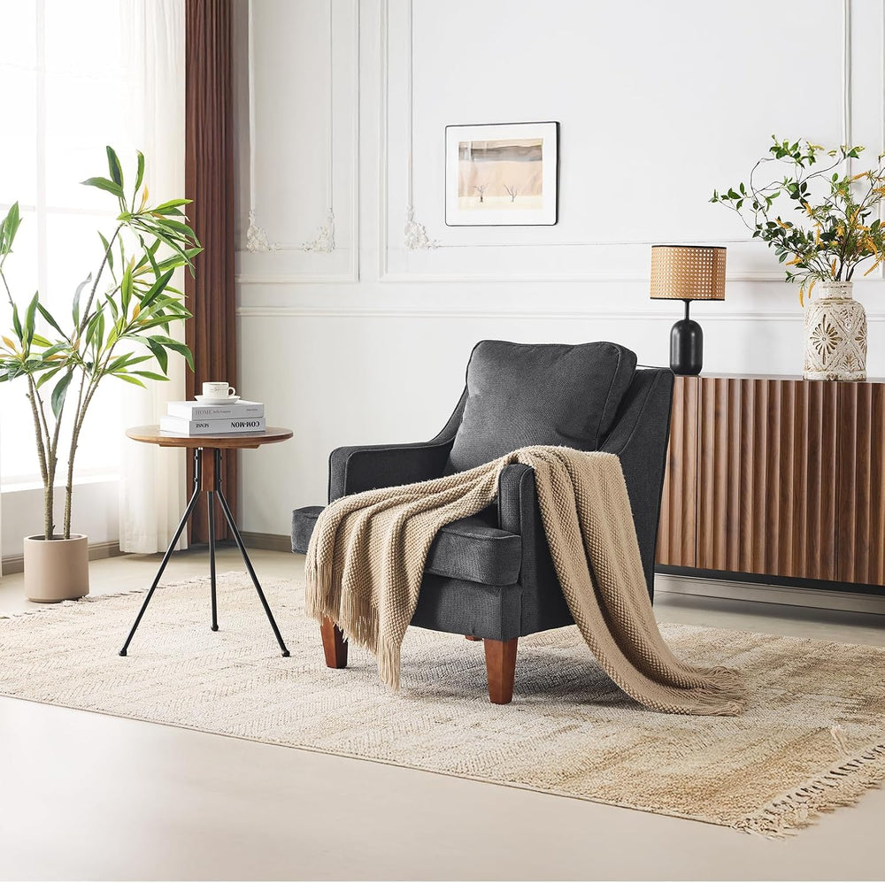 VINLI High Back Accent Chairs Set of 2, Armchair for Living Room, Entryway