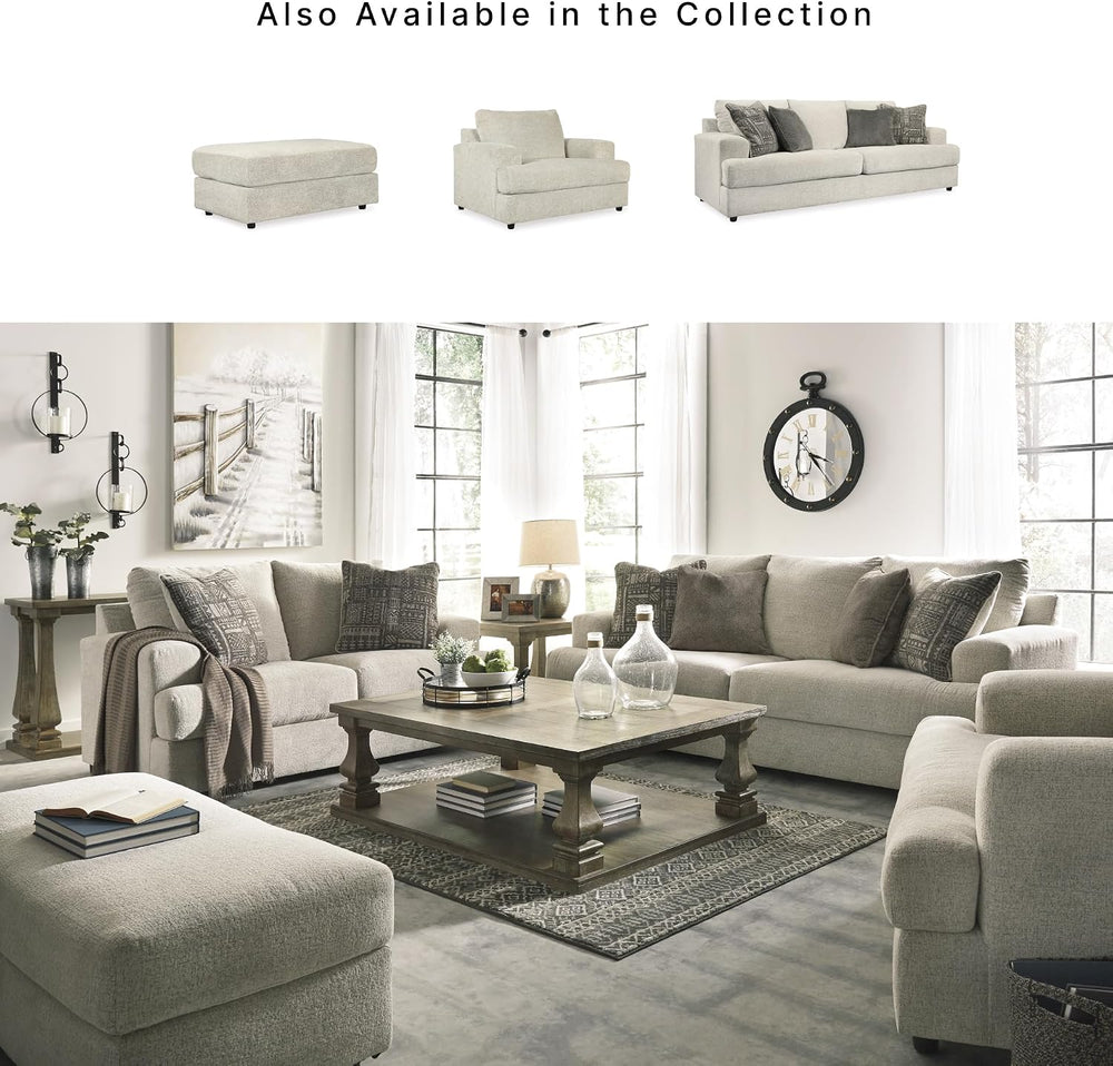 Signature Design by Ashley Soletren Oversized Chair and a Half, Stone