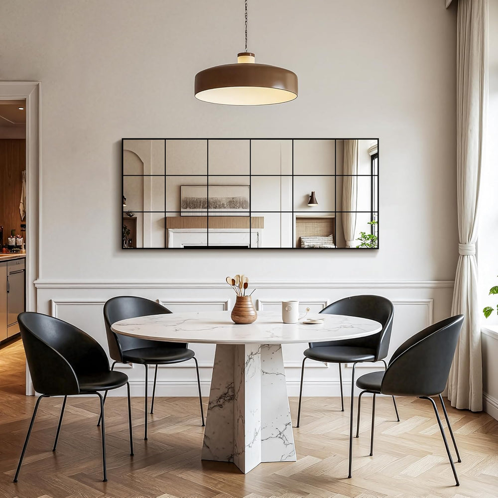 Full Length Mirror Window Pane, 30" x 70" Large Decorative Mirror, ...