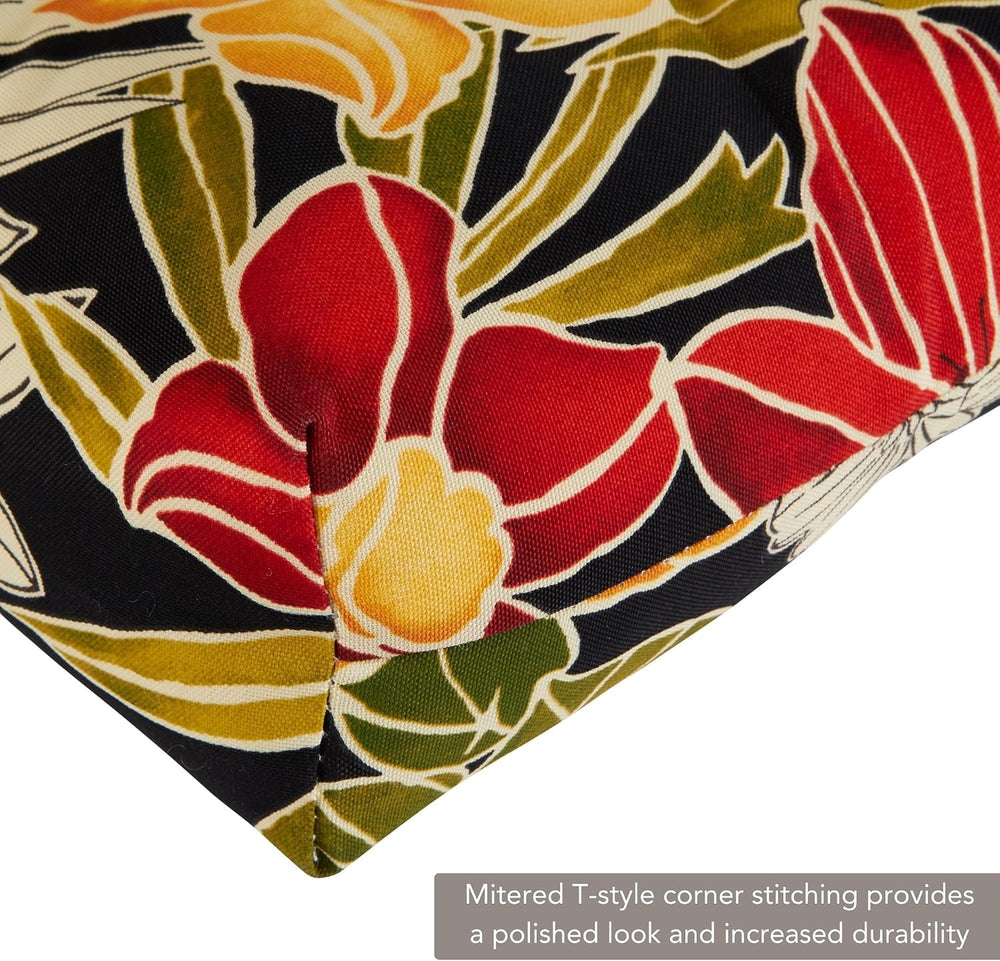 Greendale Home Fashions Aloha 44'' x 22'' Outdoor High Back C...