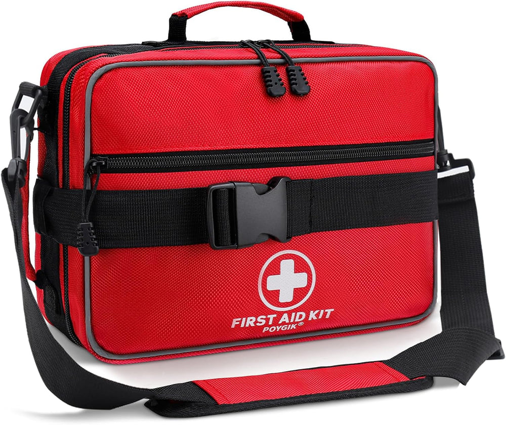 Poygik Premium 420-Piece Large First Aid Kit for Home, Car, Camping