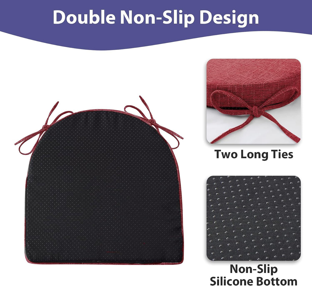 IPYNBAP Chair Cushions for Dining Chairs, Kitchen Chair Cushions, 16''...