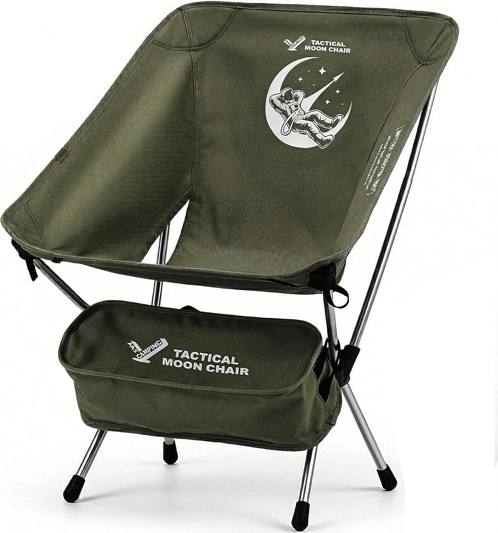 Ultralight Camping Backpacking Chair, 2.1 LBS, Supports 330 lbs