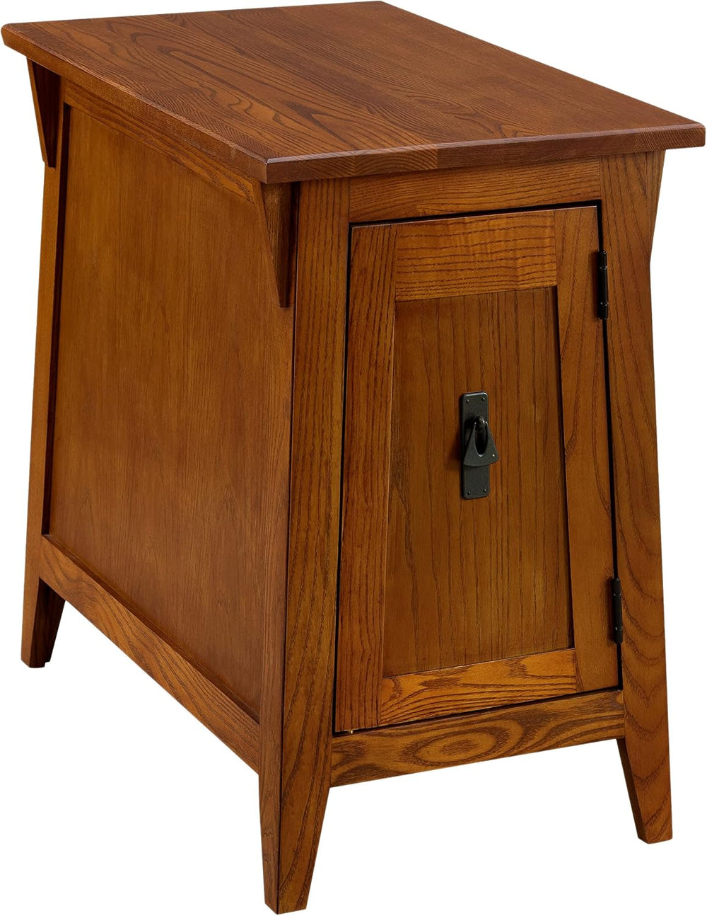 Leick Home Mission Cabinet End Table, 15", Russet