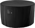 iBirdie Outdoor Round Table Cover 62 x 34 inch, 5 ft, Waterproof, 600D