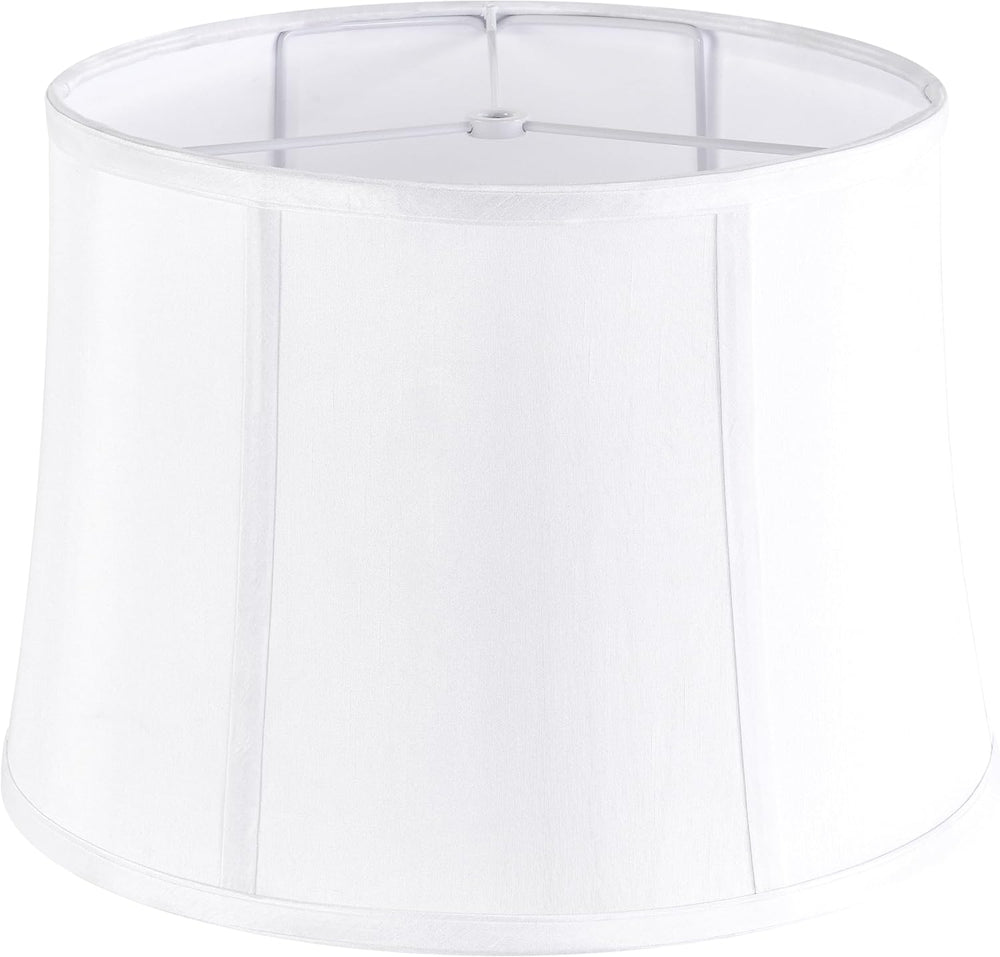 GO&SO Drum Lamp Shades Set of 2,12"x14"x10" Medium Lampsha...