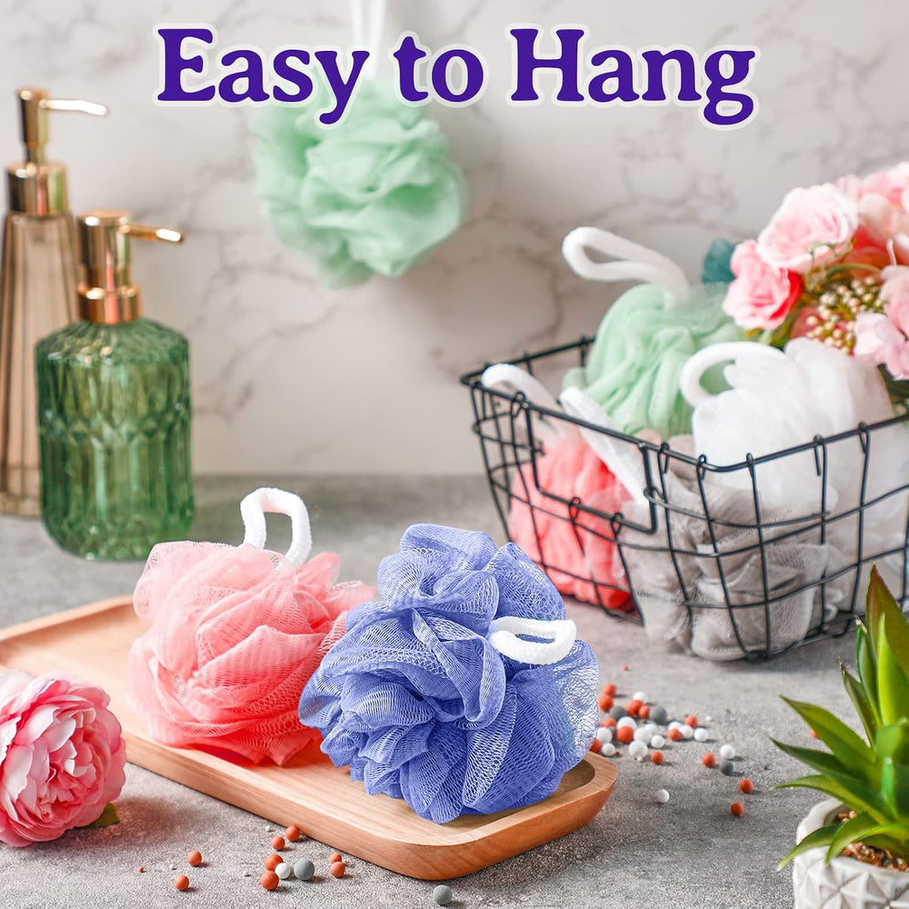 Umigy 36 Pcs Bath Sponge Shower 40g Loofahs Bulk Bath Luffas Exfoliating Body...