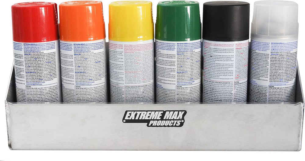 Extreme Max 5001.6071 Aluminum Aerosol Storage Shelf Organizer for Enclosed R...
