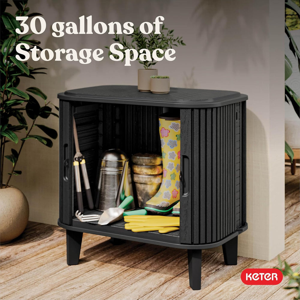 Keter Velo 30 Gallon Outdoor Storage Cabinet
