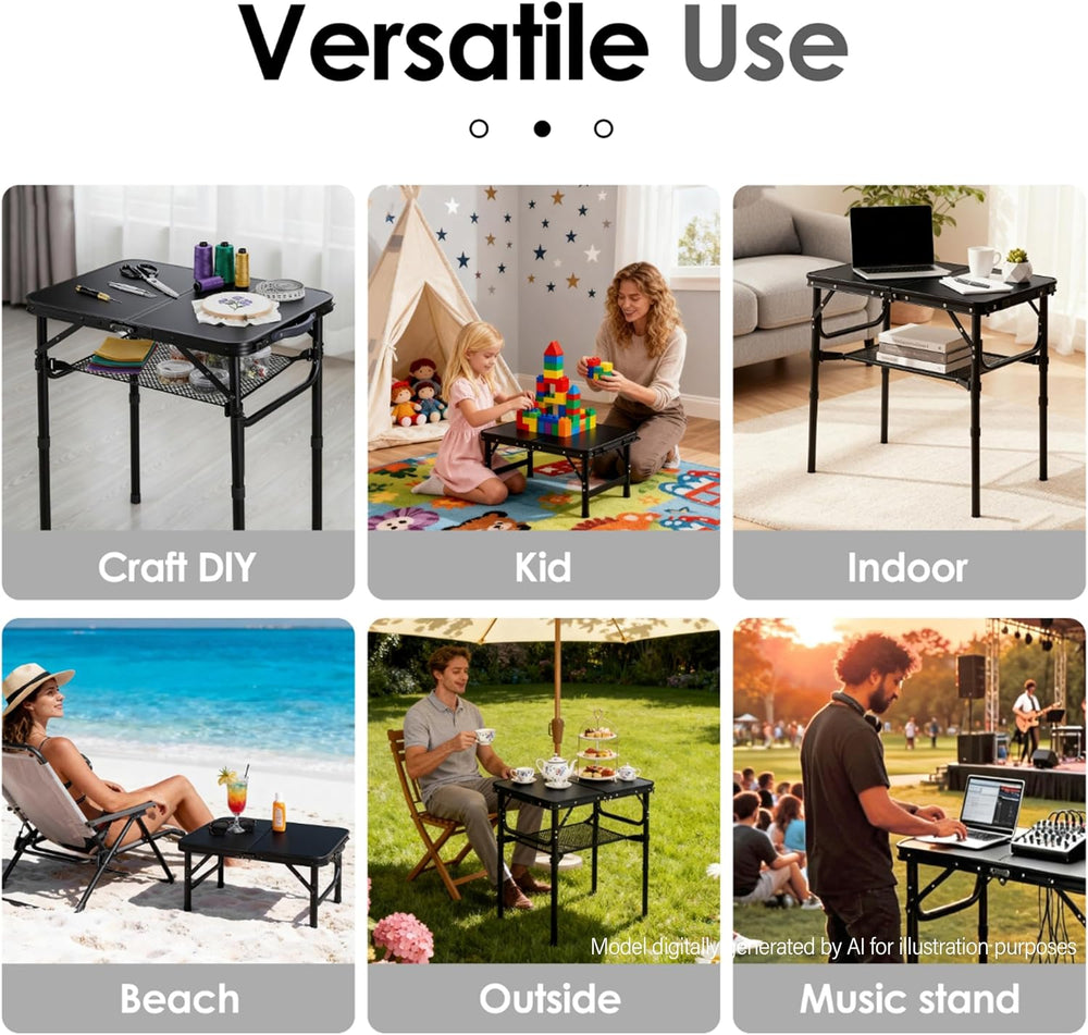 Folding TV Trays Foldable Dinner Tray Food Snack Eating Couch Side Table