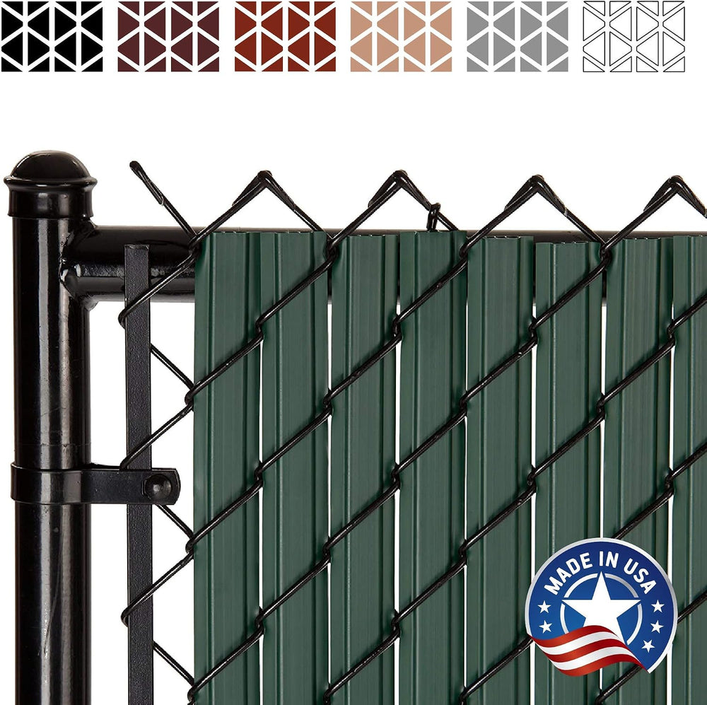 Proudly Made in THE USA! - SoliTube Slat Privacy Inserts for Chain-Link Fence...