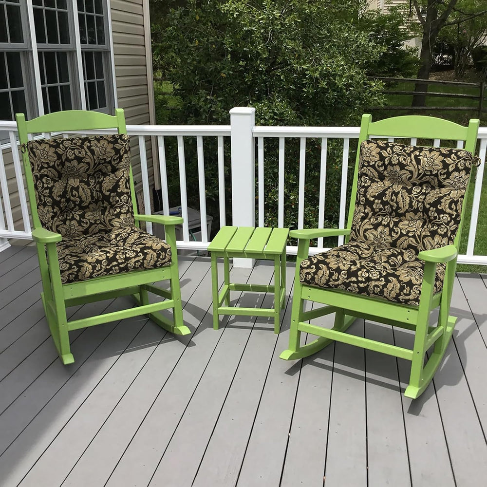 LVTXIII Outdoor Low Back Chair Cushions, Seasonal Replacement Adirondack Chai...