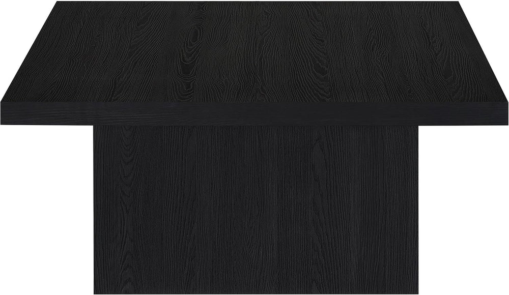 Coaster Devar 35.5-Inch Living Room Square Coffee Table, Black 706408
