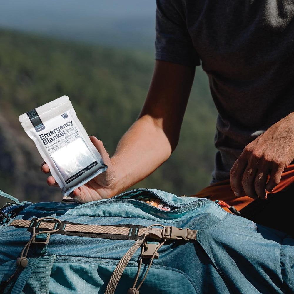 Altland 25 Pack of Emergency Blankets for Winter Survival and Preparedness