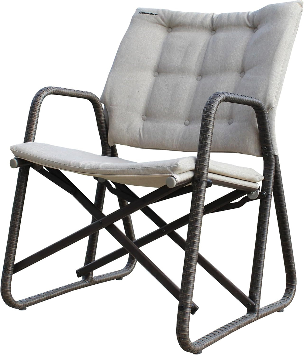 STRONGBACK Folding Patio Chair - Ergonomic Design for Back Pain Relief