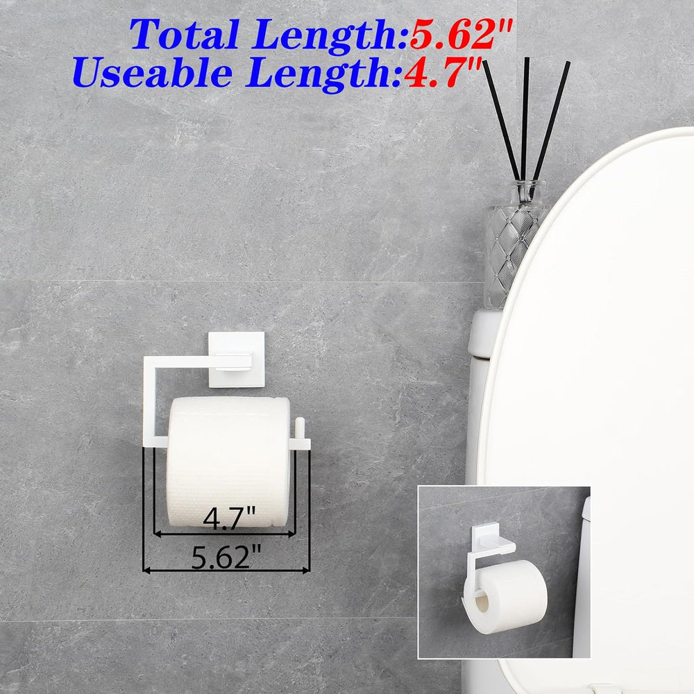 GERZWY 2 Piece Bathroom Hardware Set Towel Ring and Toilet Paper Holder SUS 3...