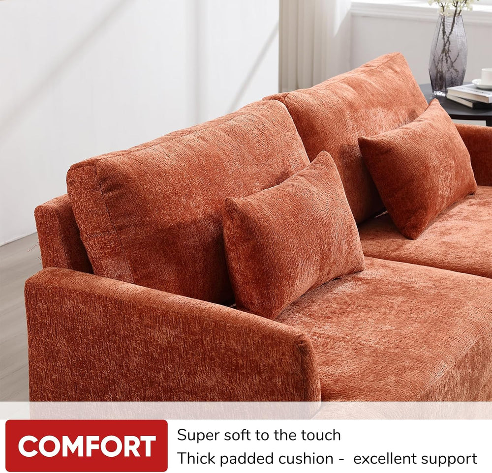 JOYBASE 2 Pieces Living Room Furniture Sets, Loveseat Couch and Accent Chair,...