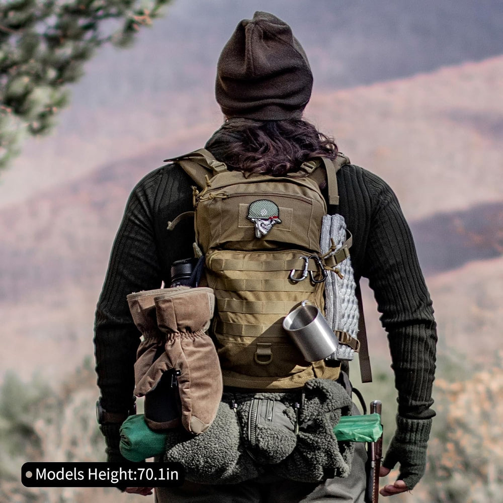 Mardingtop 25L Hiking Backpack,Lightweight Molle Tactical Backpack for Runnin...