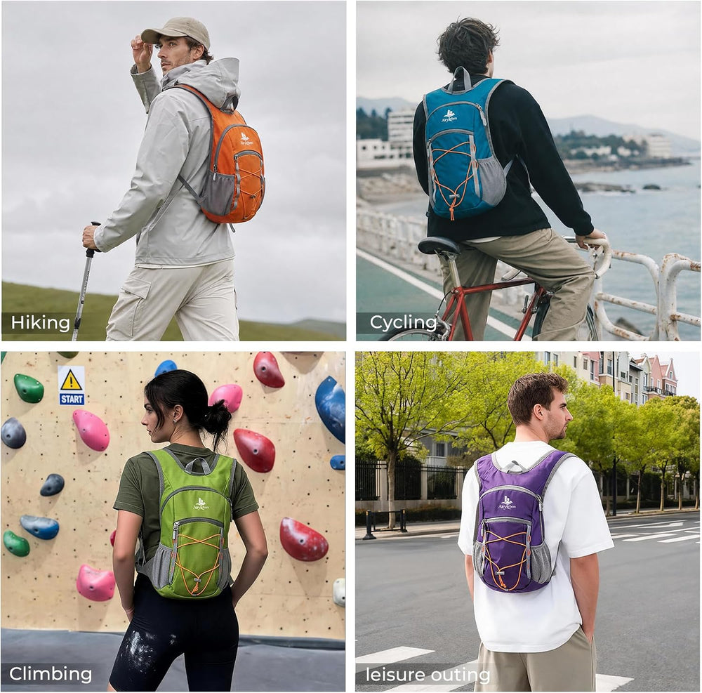 14L Small Hiking Backpack, Packable Travel Daypack for Men Women