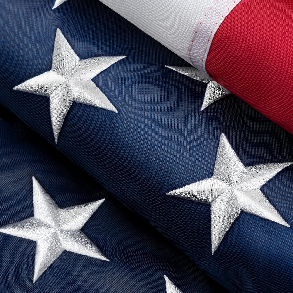 MVPRING American Flag 6x10 Ft for Outside, Heavy Duty Large Nylon US Flags fo...
