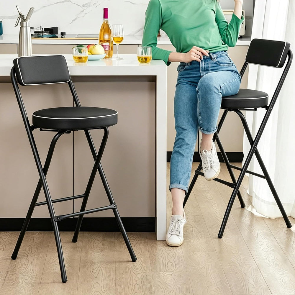 Folding Bar Stool Tall Folding Stool Foldable Stool Portable