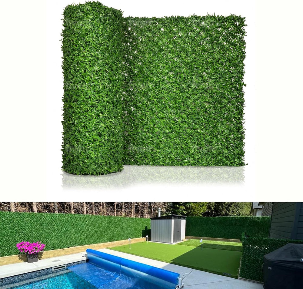 Can Fence Grass Chain Link Fence- Galvanized Wire UV Protected- Privacy Fence...