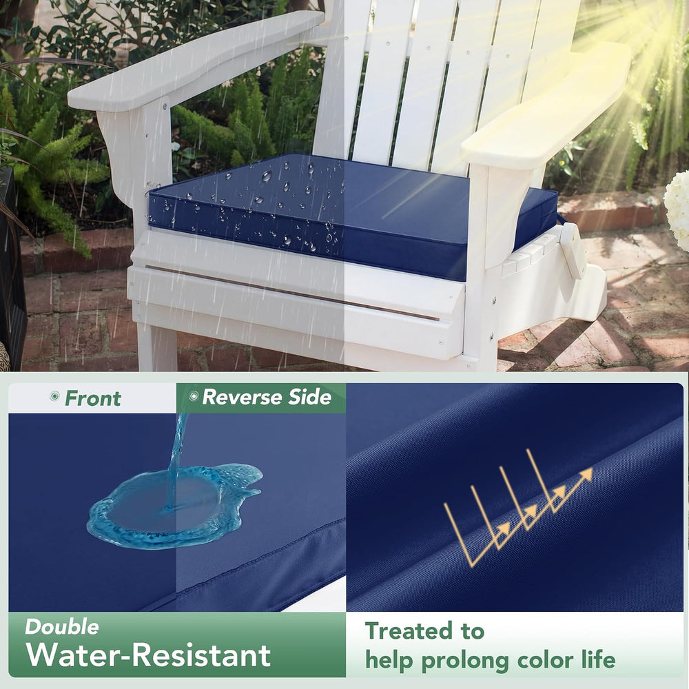 Summsun Outdoor Chair Cushions Set of 6: Waterproof & Fade Resistant Seat...
