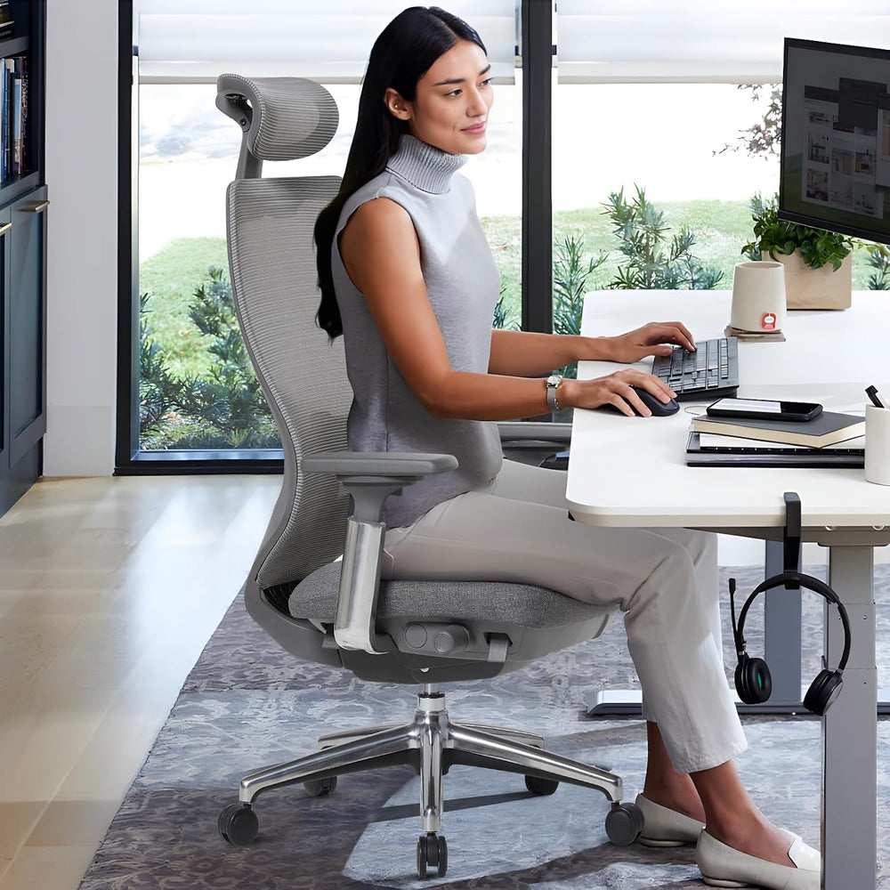 COLAMY Ergonomic Mesh Office Chair, High Back Office Chair, Computer Executiv...