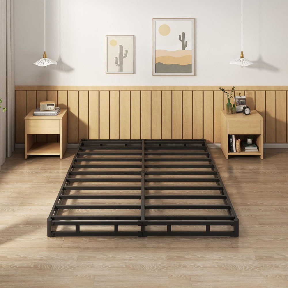 EMODA 5 Inch Box Spring Queen Size Mattress Foundation with Fabric Cover