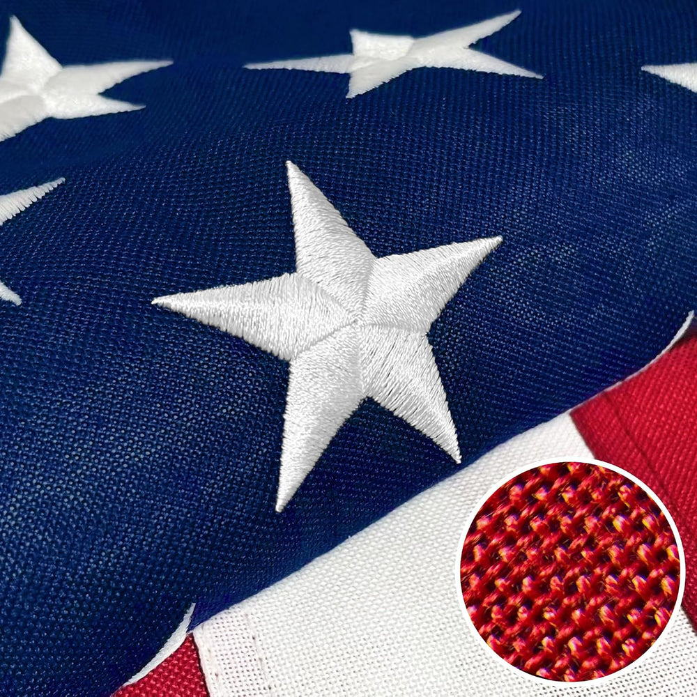 Premium American Flag 4x6 Ft TearProof Series for Outside, Heavy Duty Outdoor...