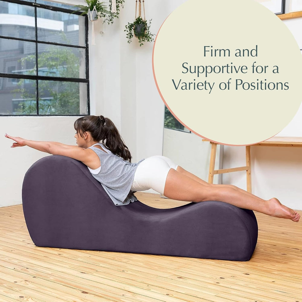 Avana Sleek Chaise Lounge for Yoga - Made in The USA - Great for Stretching, ...