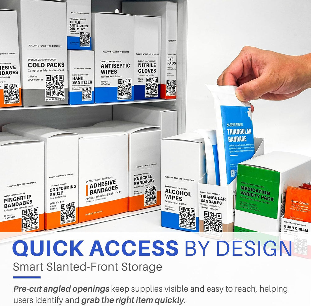 EVERLIT CARE First Aid Kit Refill OSHA-Compliant 50-Person