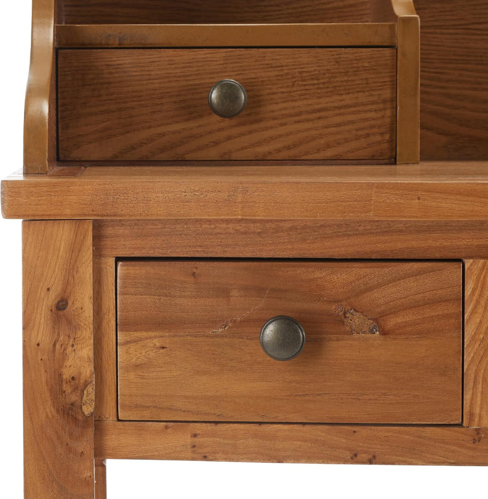 SAFAVIEH Landon Writing Wood Computer Desk, 36.2" Oak AMH6516A