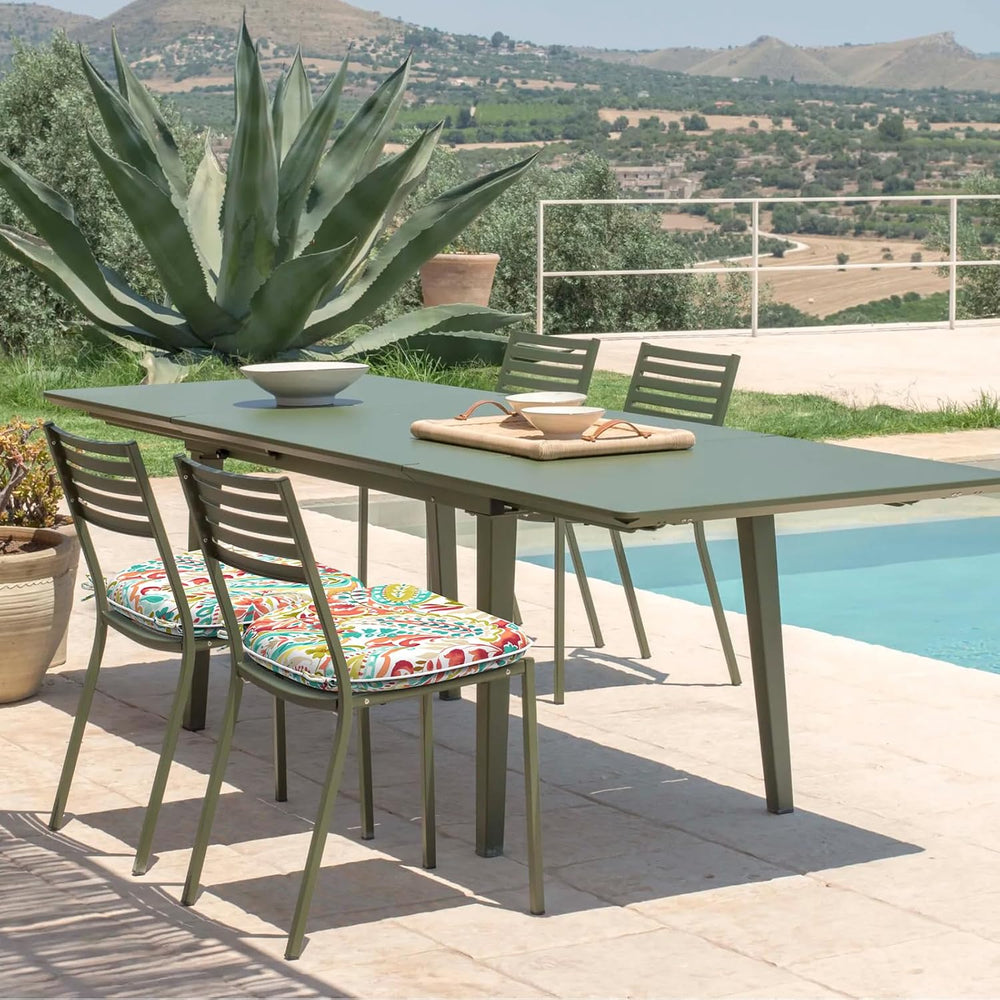DYTXIII Set of 4 Outdoor Chair Cushions with Ties,Water Repellent Patio Chair...